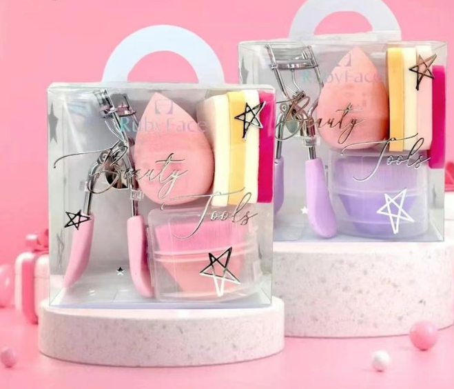 SET ESPONJAS Y RIZADOR PESTAÑAS