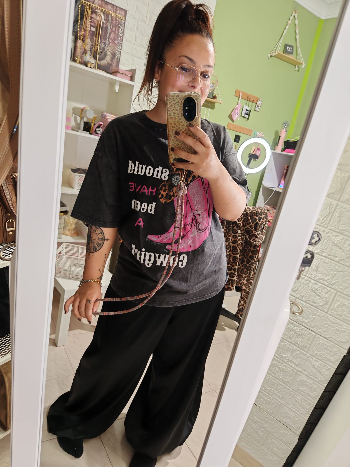 Camiseta Over CowGirl