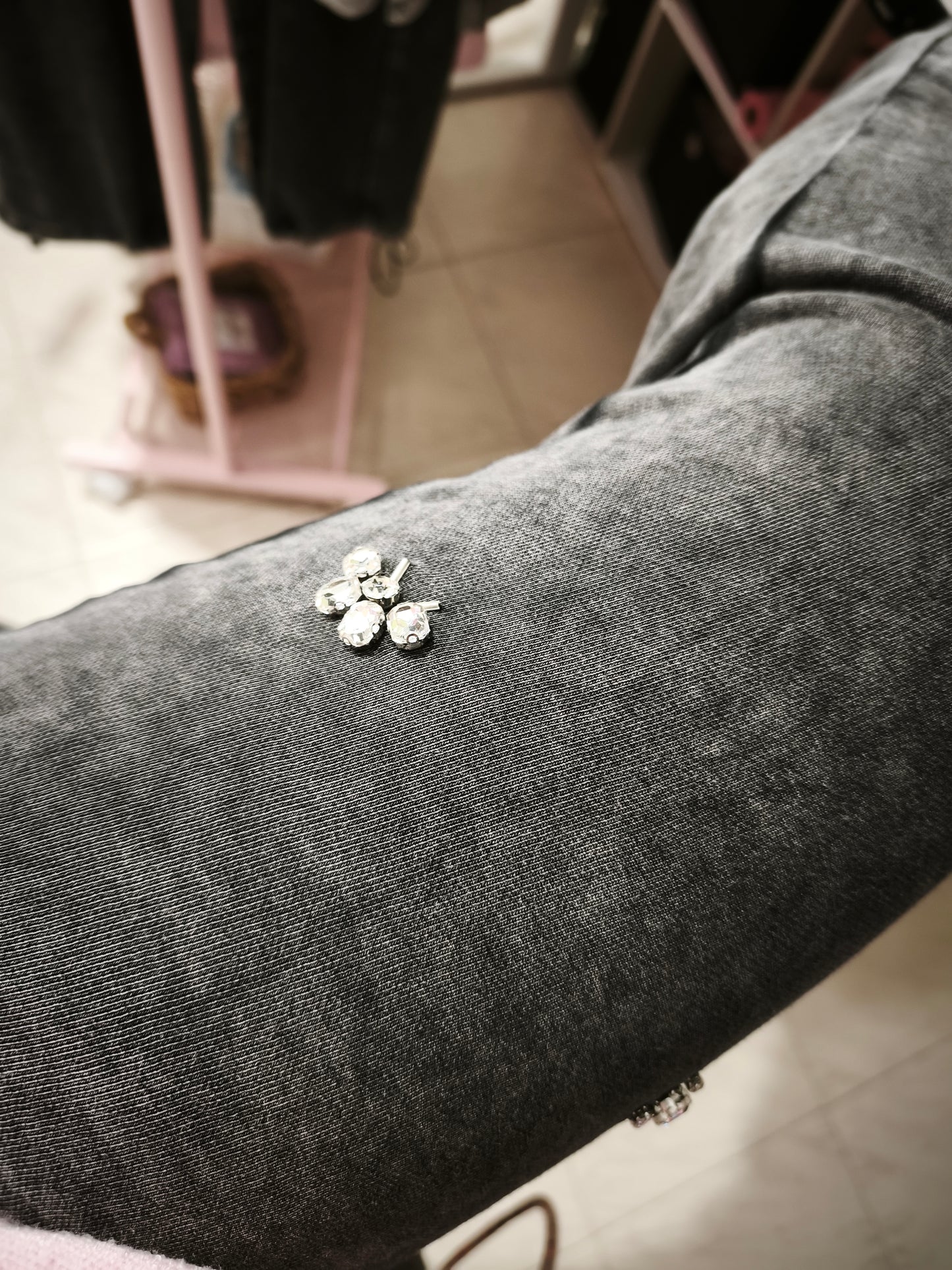 Pantalón Duna Efecto Lavado - Pedrería