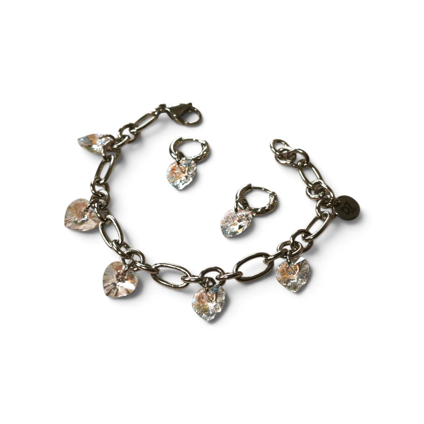 Pulsera Silver Swarovski D7 Brand