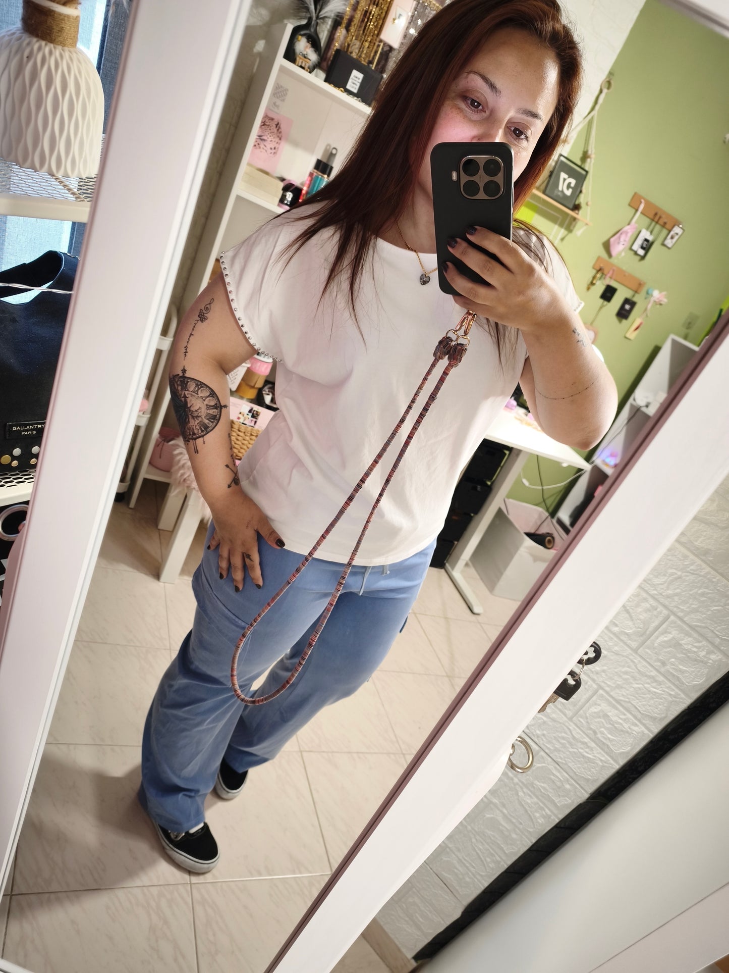 Jeans Fluidos Cargo - Azul Claro
