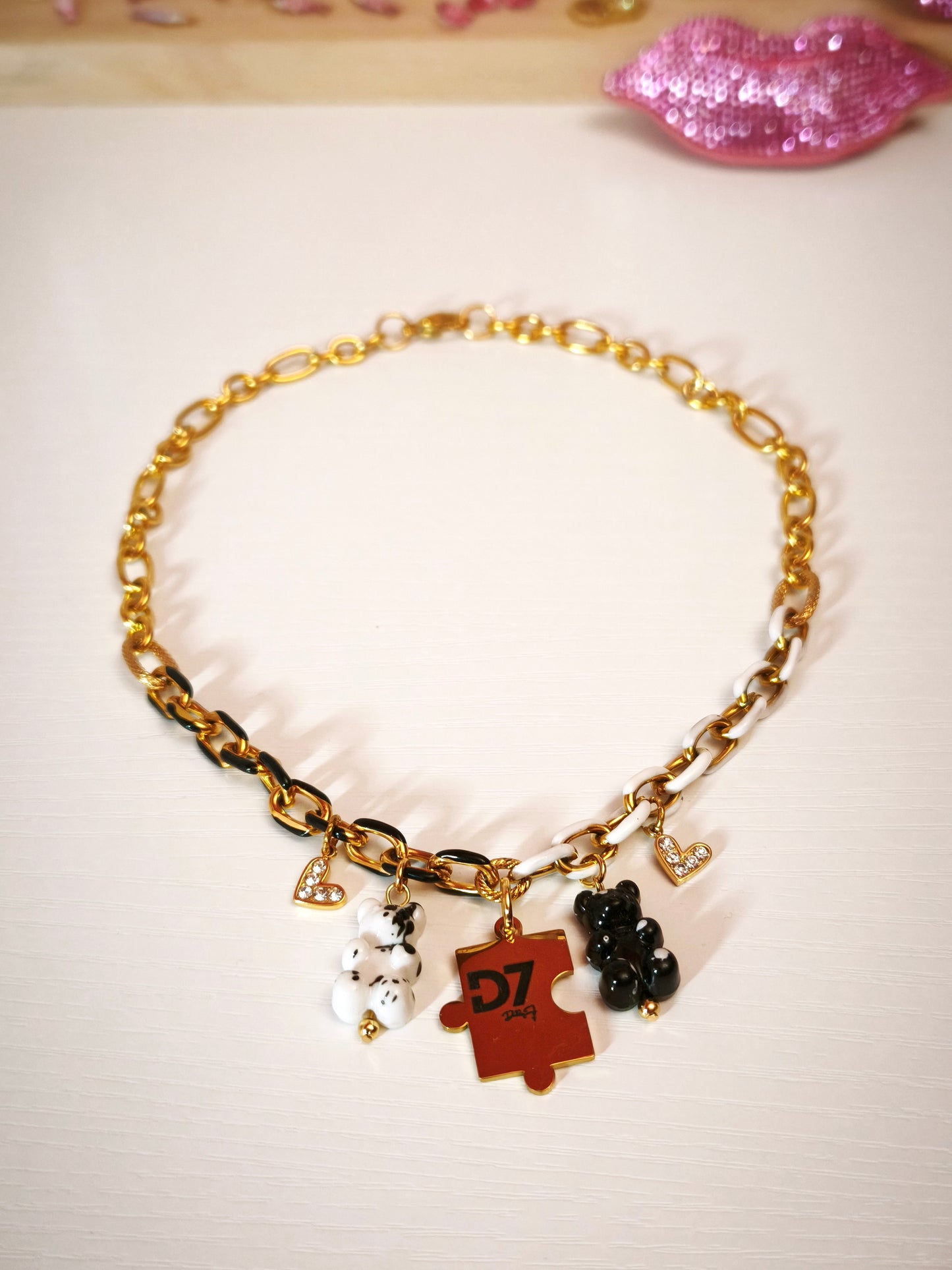 Collar Black Or White - Colección Karma
