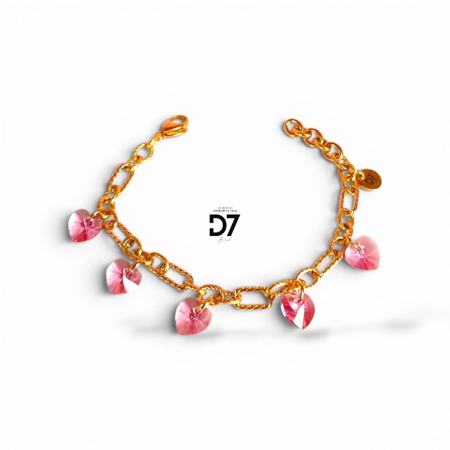 Pulsera Princesa Swarovski Pink