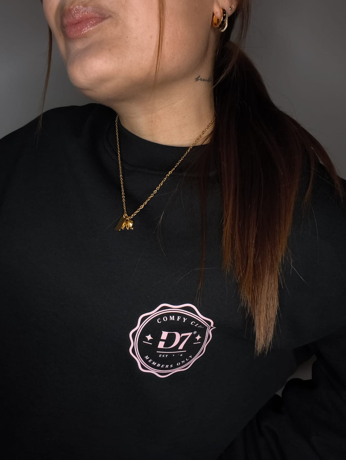 Sudadera Black Pink Comfy Club