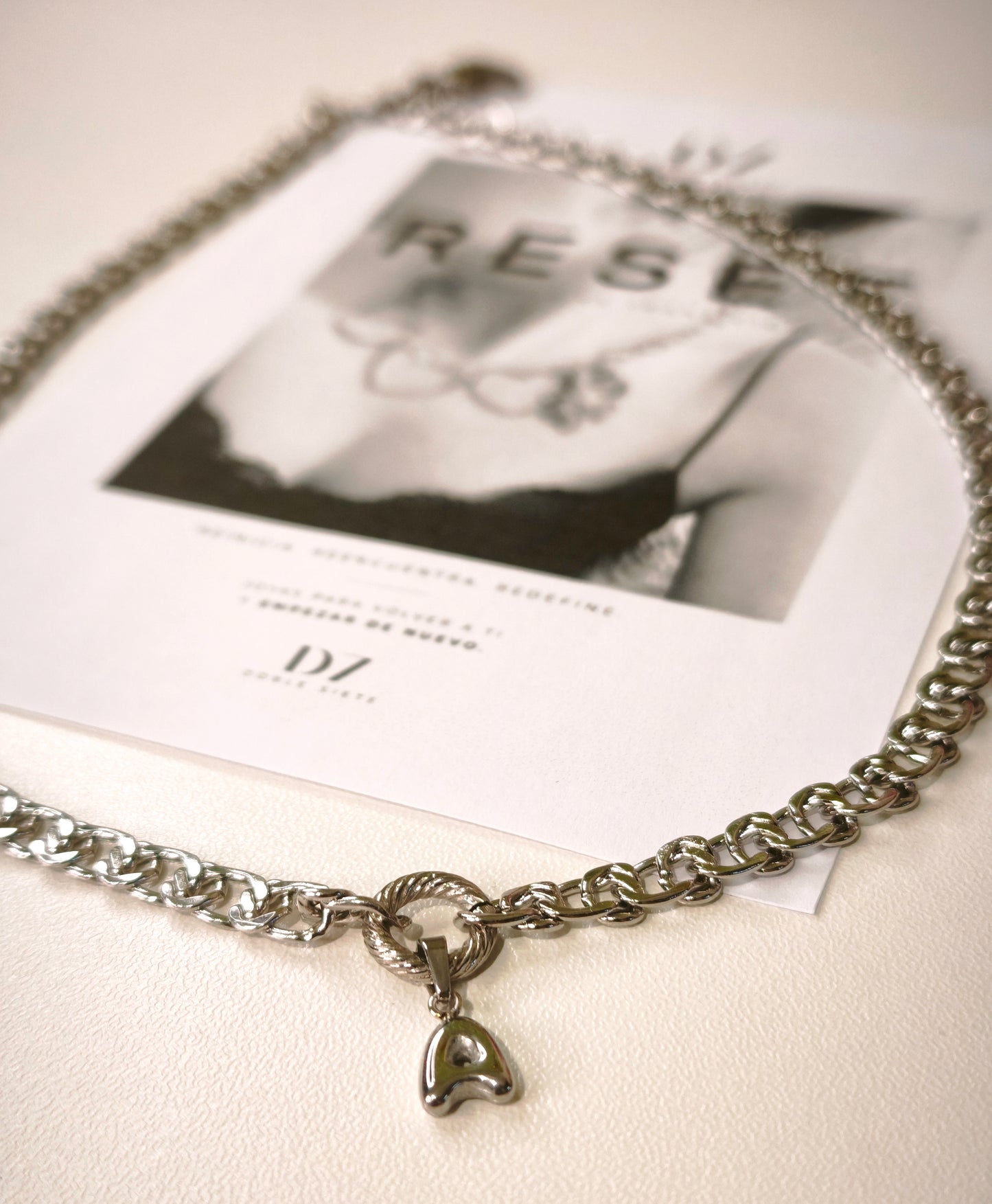 Collar Inicial Plata - RESET x D7