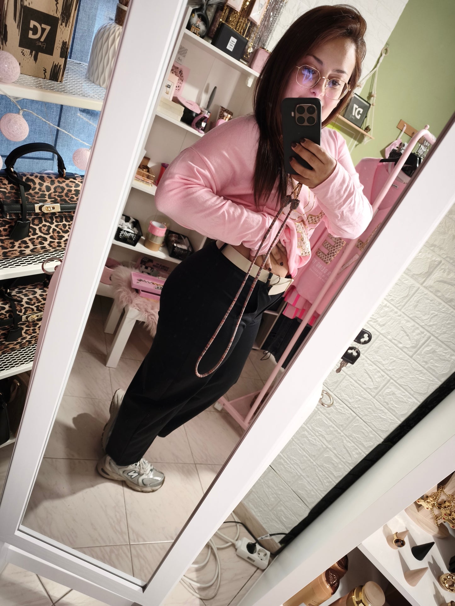 Pantalón Aire Black con cinturón