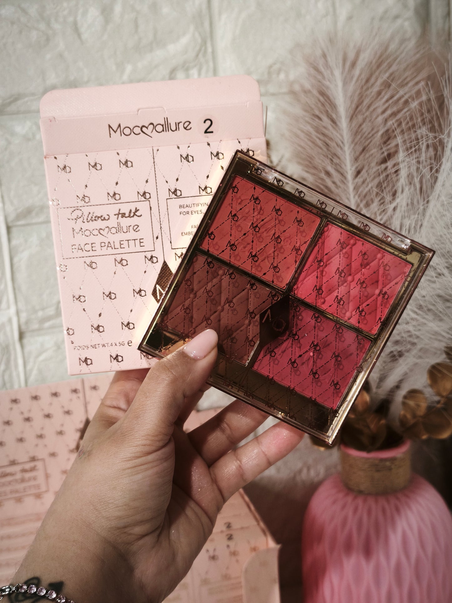 Paleta colorete Inspirada en Charlotte Tilbury - Pillow Talk
