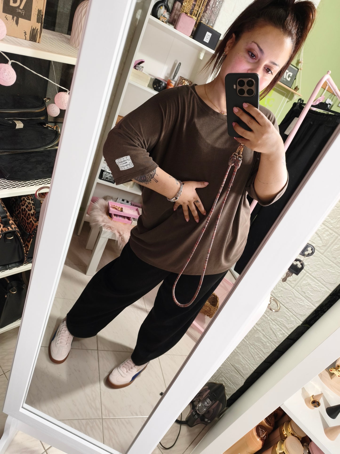 Camiseta Canalé Fluido Chocolate 🍫