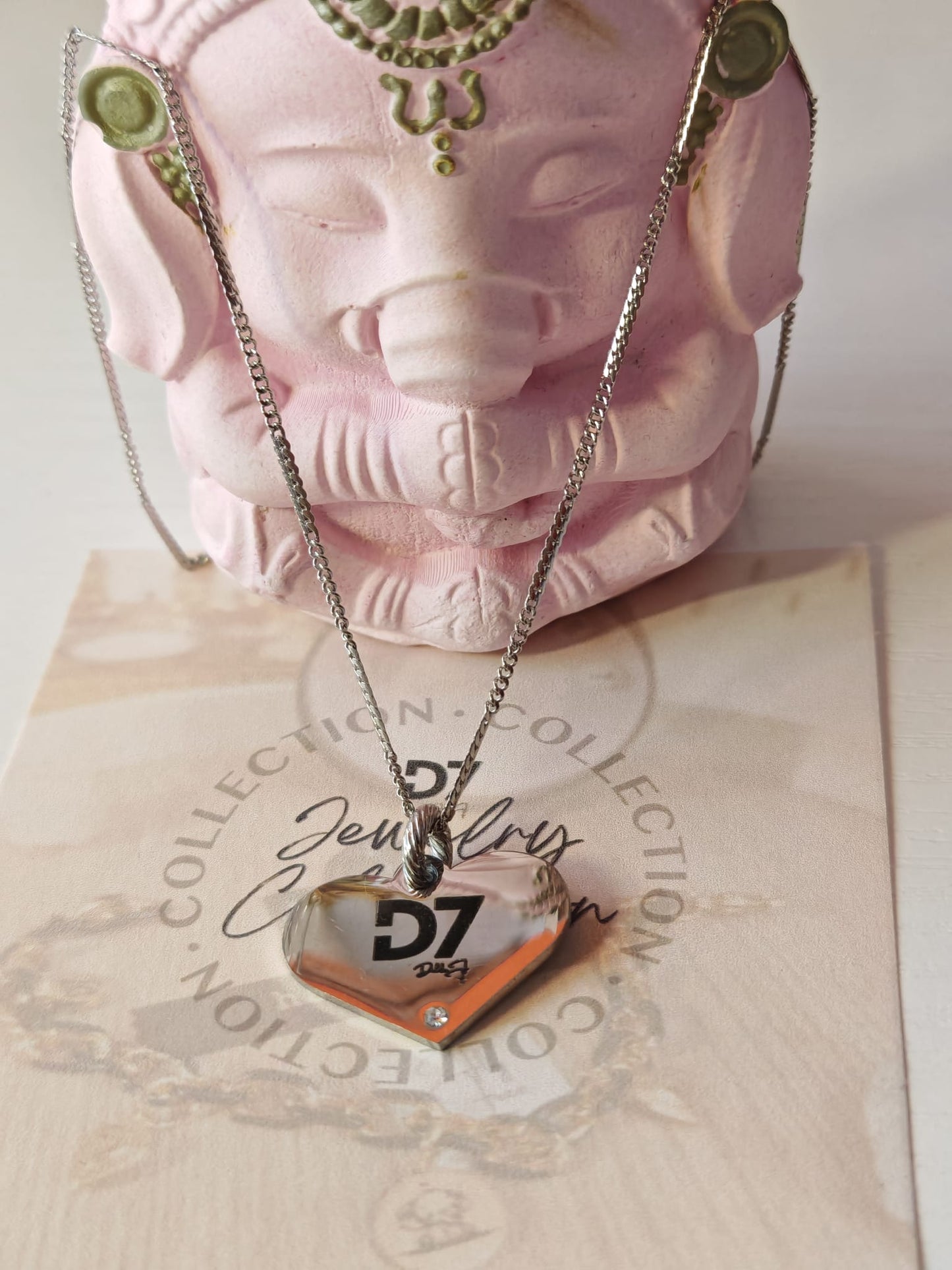 Medalla Corazón Plata D7