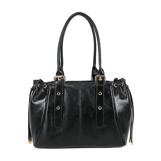 Bolso Esencial Shine Negro
