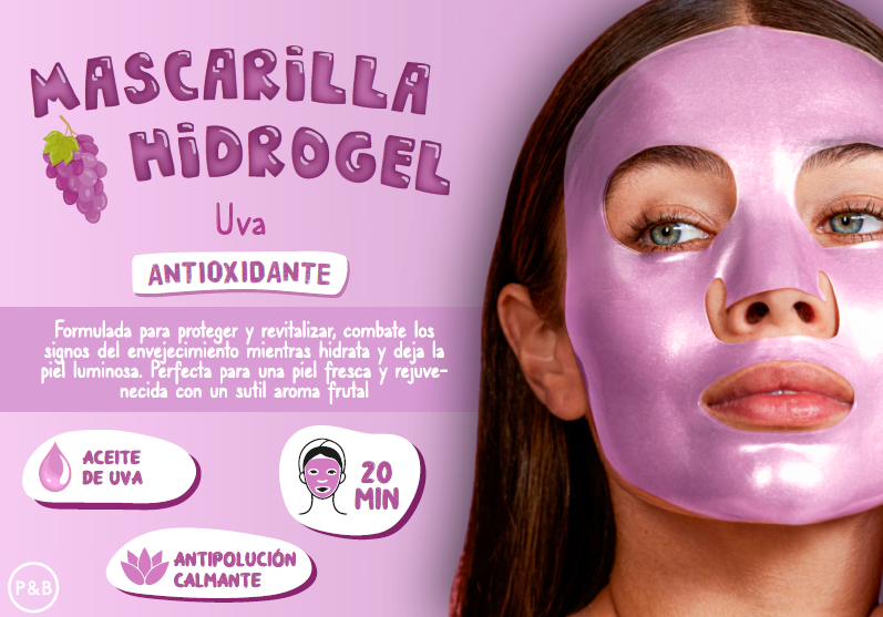 MASCARILLA HIDROGEL THE FRUIT COMPANY