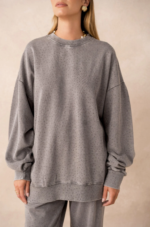 Sudadera Queen GRIS