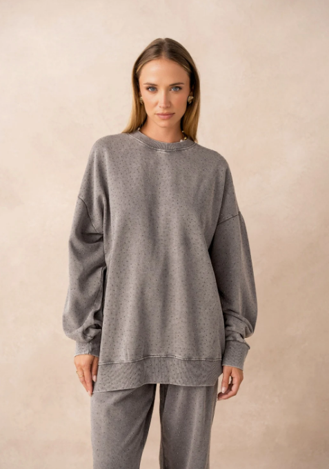 Sudadera Queen GRIS