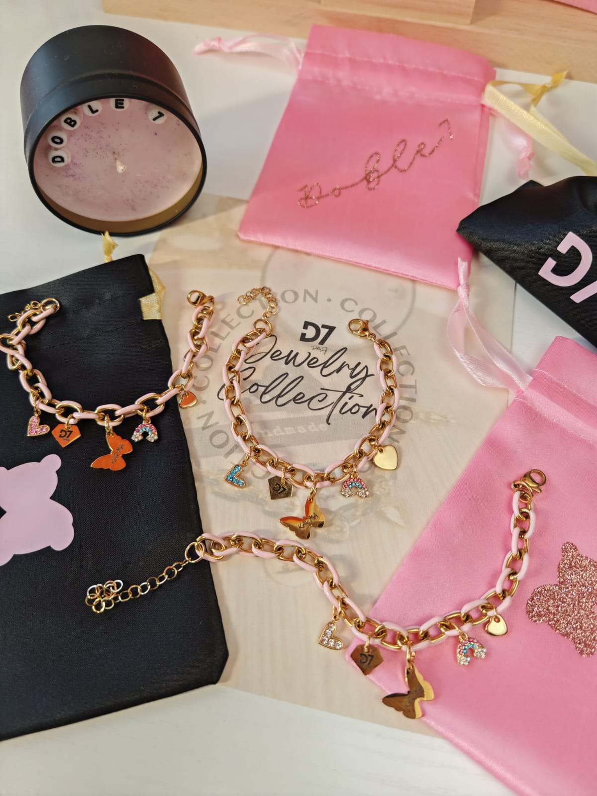 Pulsera Karma Pink D7