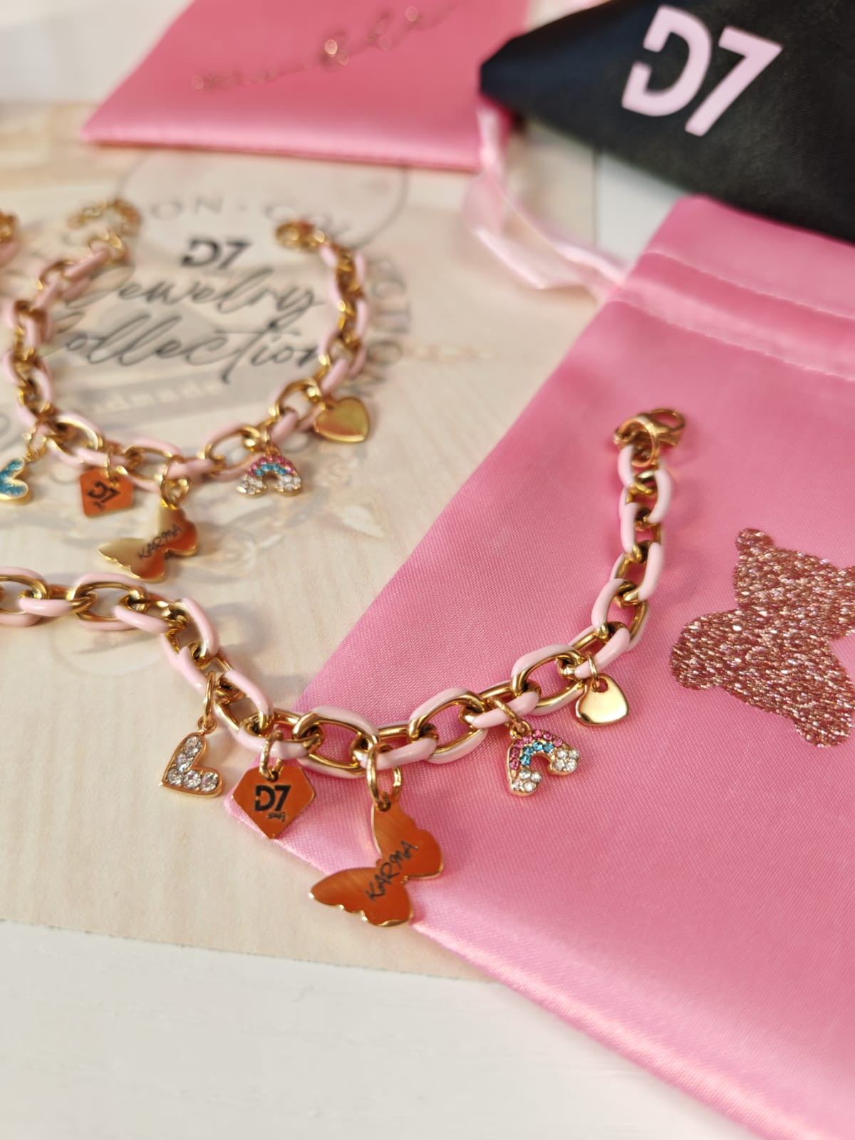 Pulsera Karma Pink D7