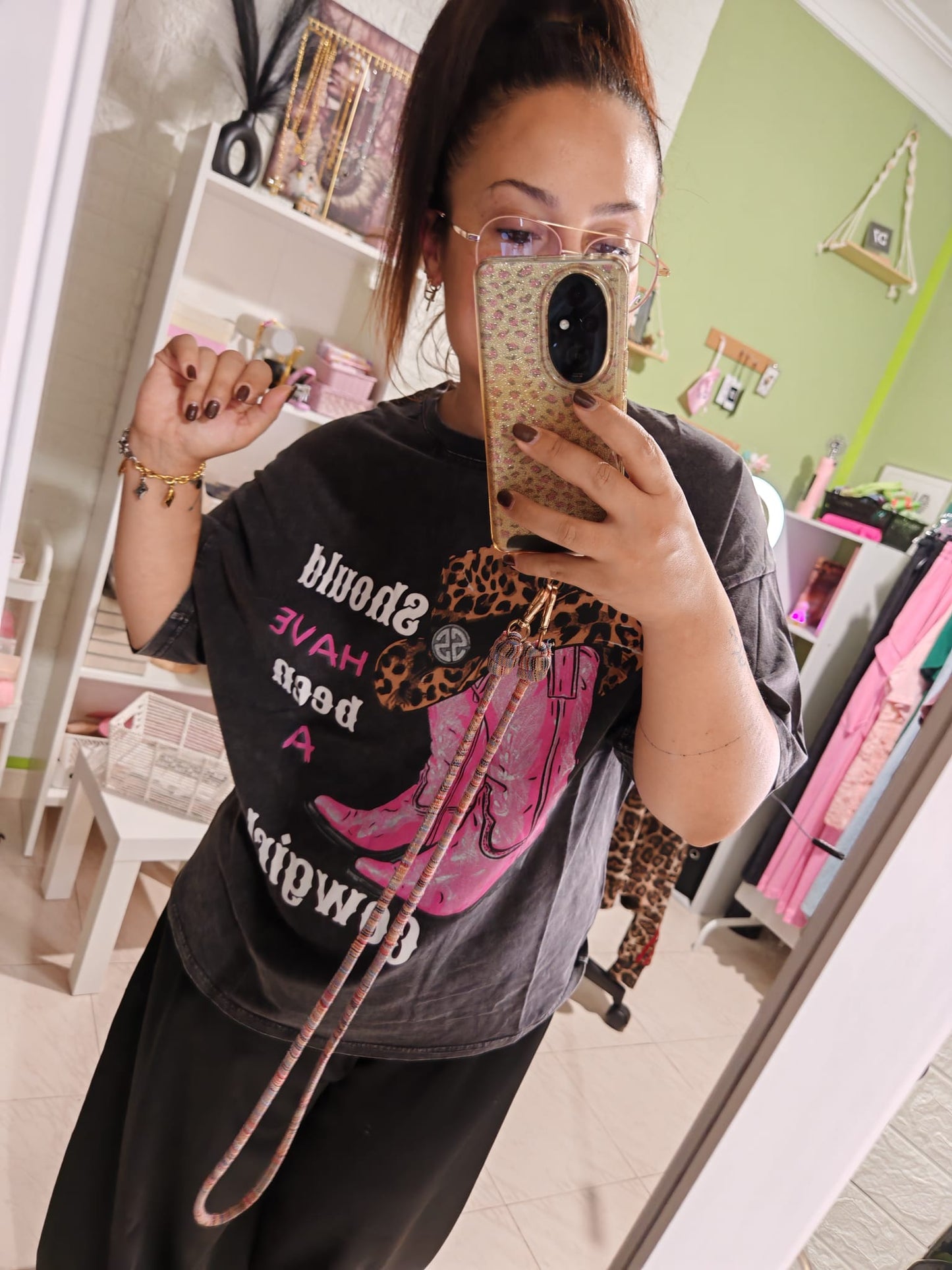 Camiseta Over CowGirl