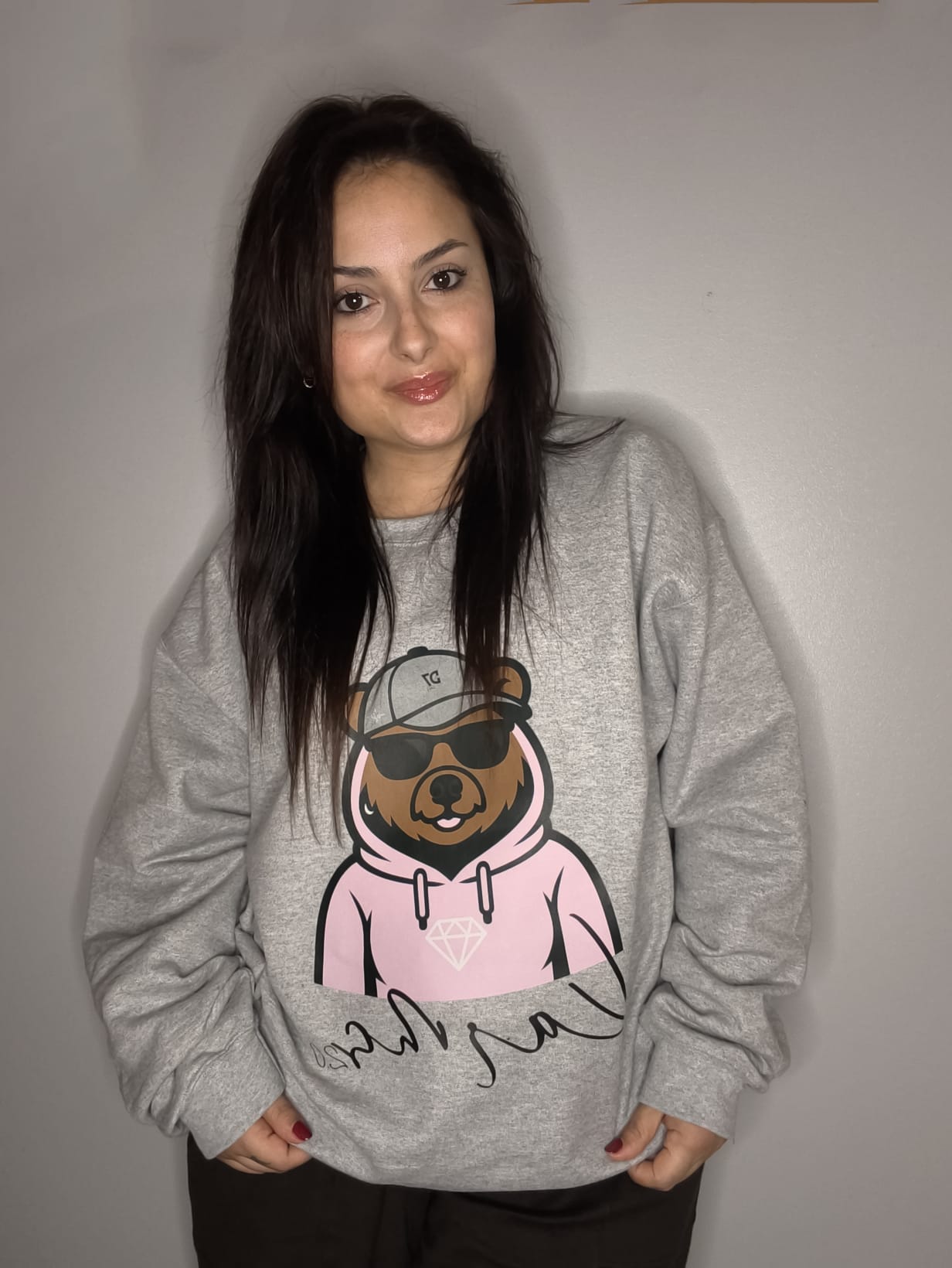 Sudadera Karma 2.0. Gris Sport - D7