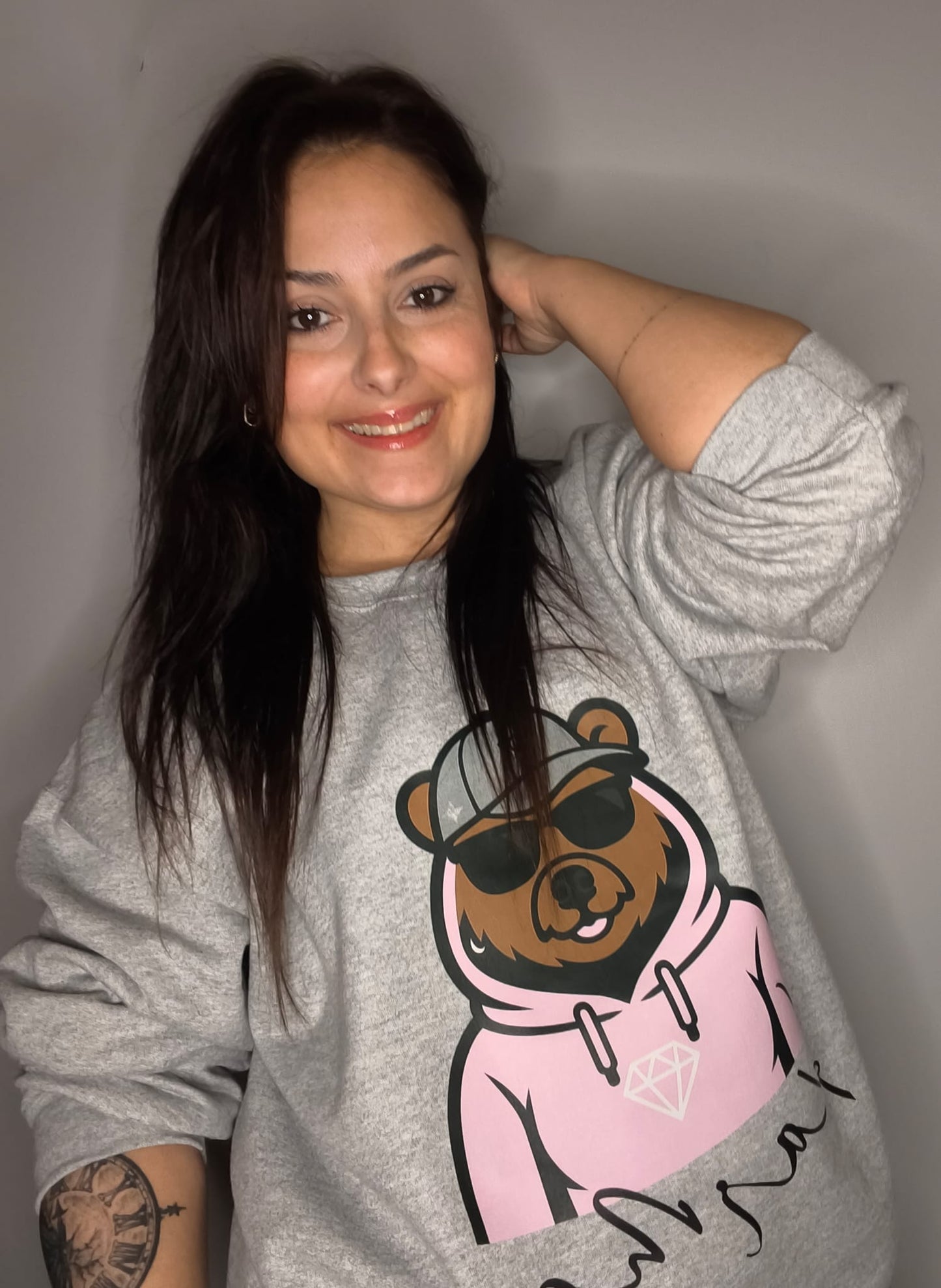 Sudadera Karma 2.0. Gris Sport - D7