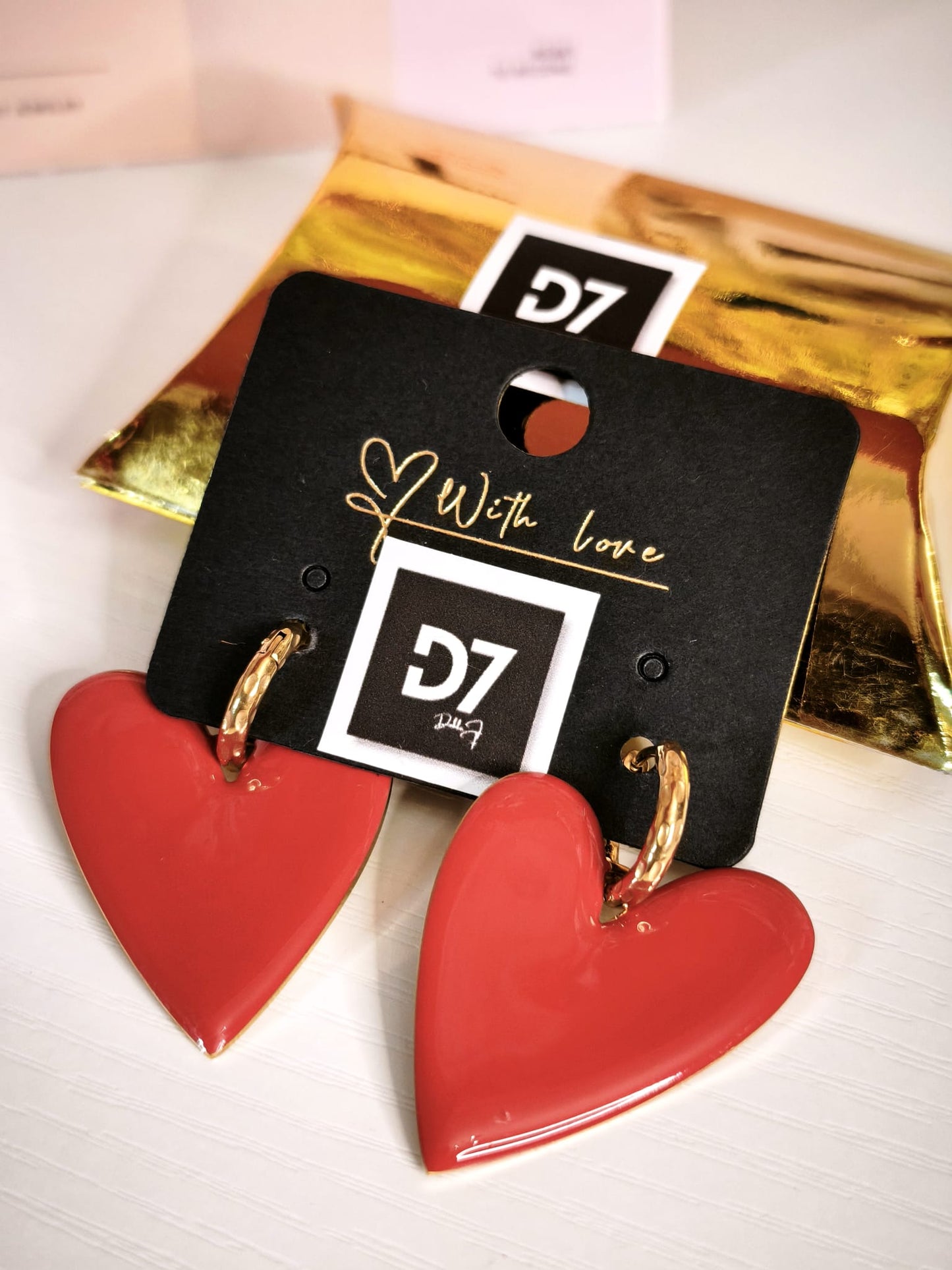 Pendientes CORA BURDEOS ❤️ - RESET x D7