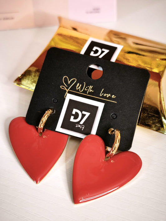 Pendientes CORA BURDEOS ❤️ - RESET x D7
