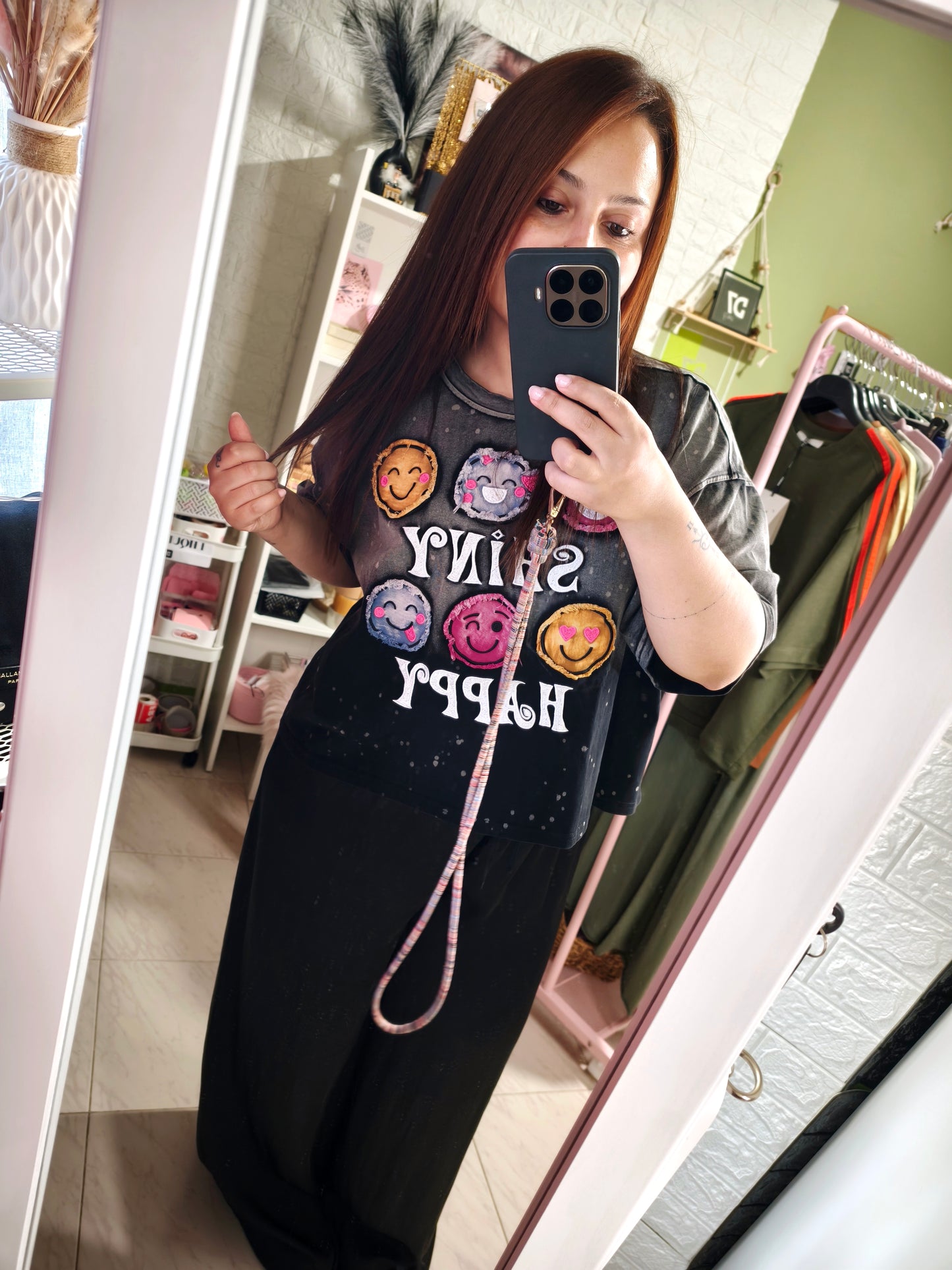 Camiseta SMILES MILANO OVERSIZE