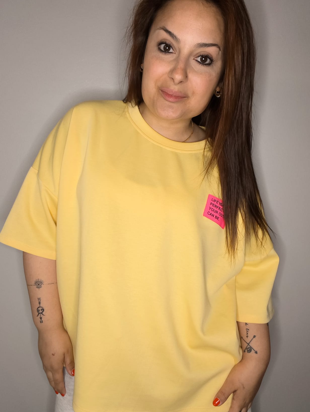 Camiseta "Perfect" - Amarillo