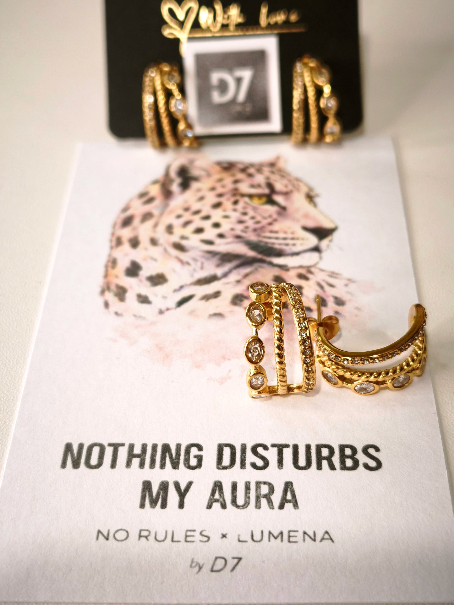 Pendientes Lúa - NR x Lúmena