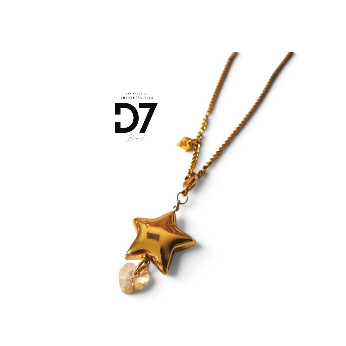 Collar Star Swarovski - After Dark D7
