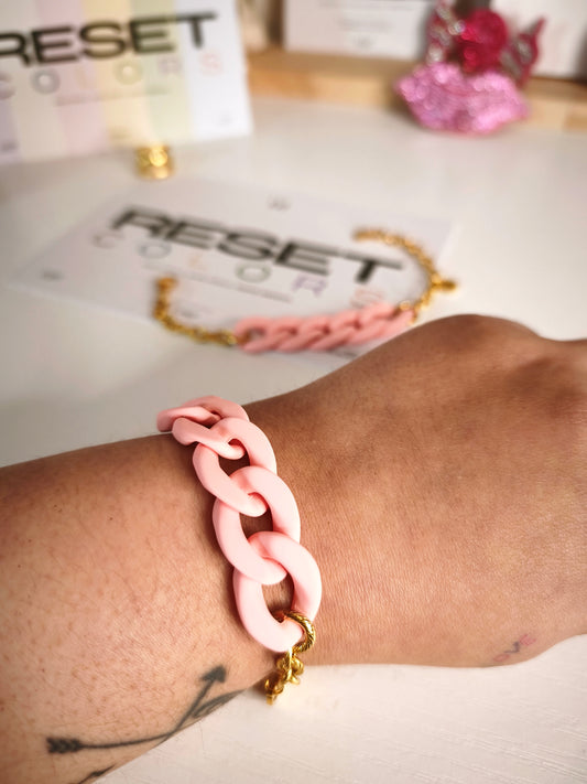 Pulsera COLORS ROSA ORO - RESET x D7