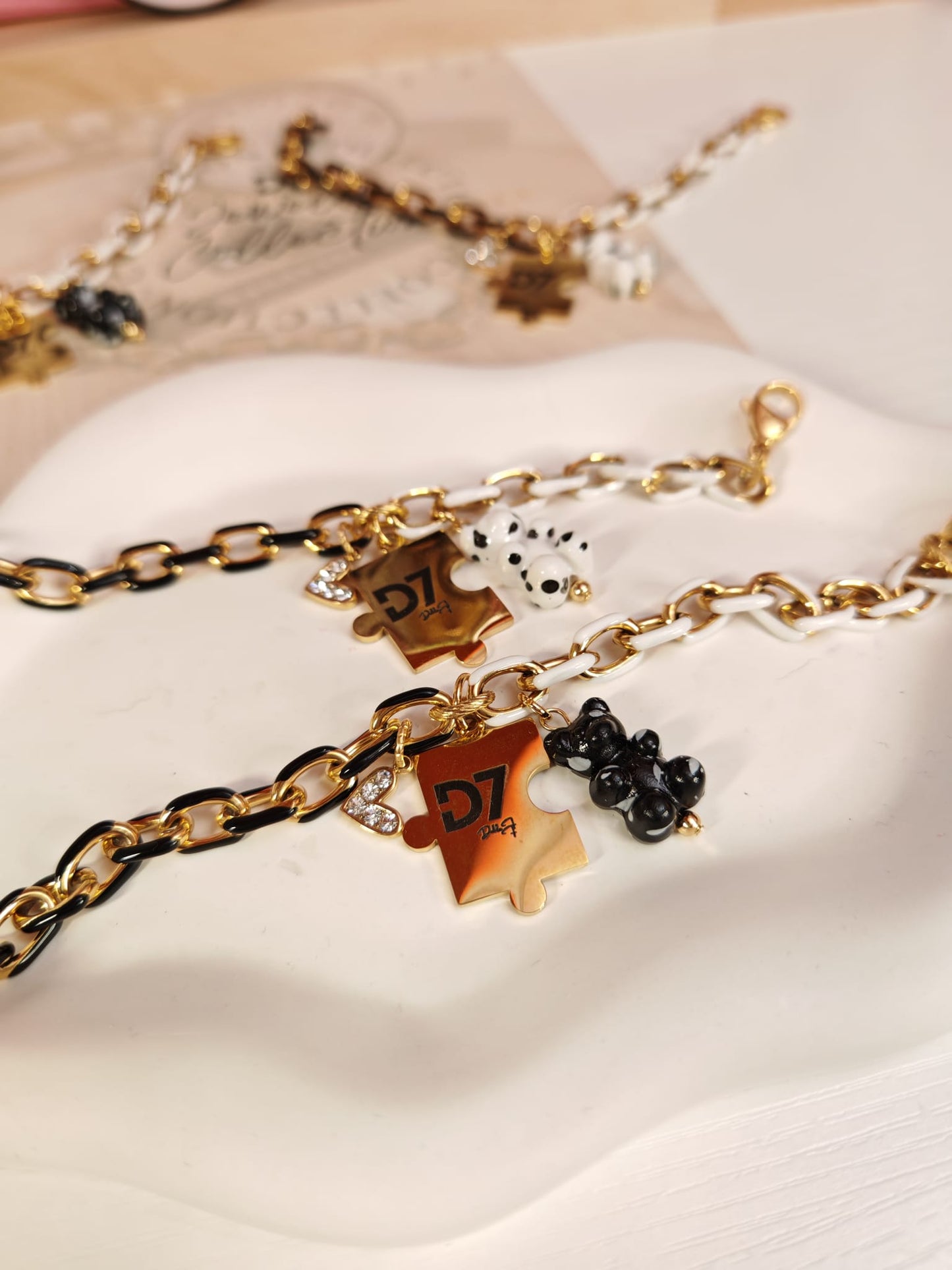 Pulsera Black or White - D7