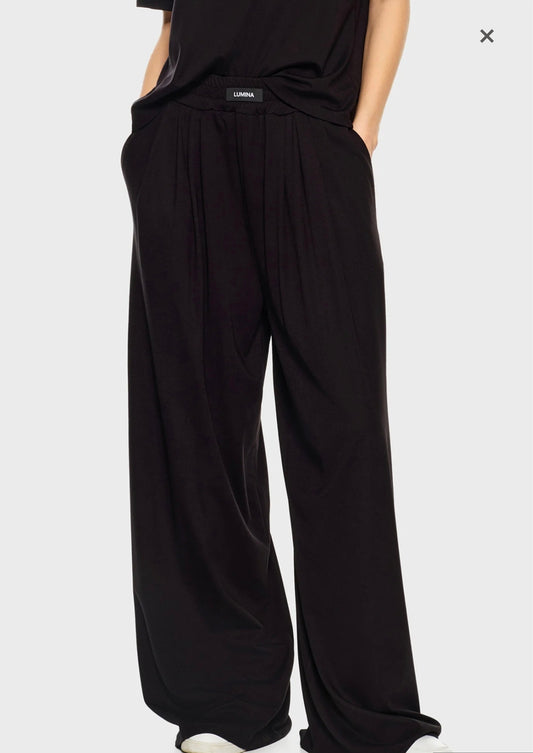 Pantalón Negro Fluido 🖤 Lumina