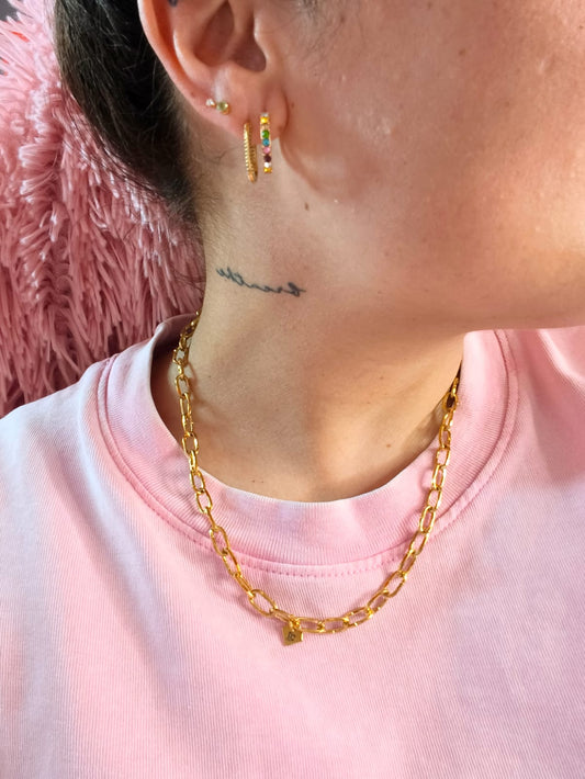 Collar Minimal Dorado - RESET x D7