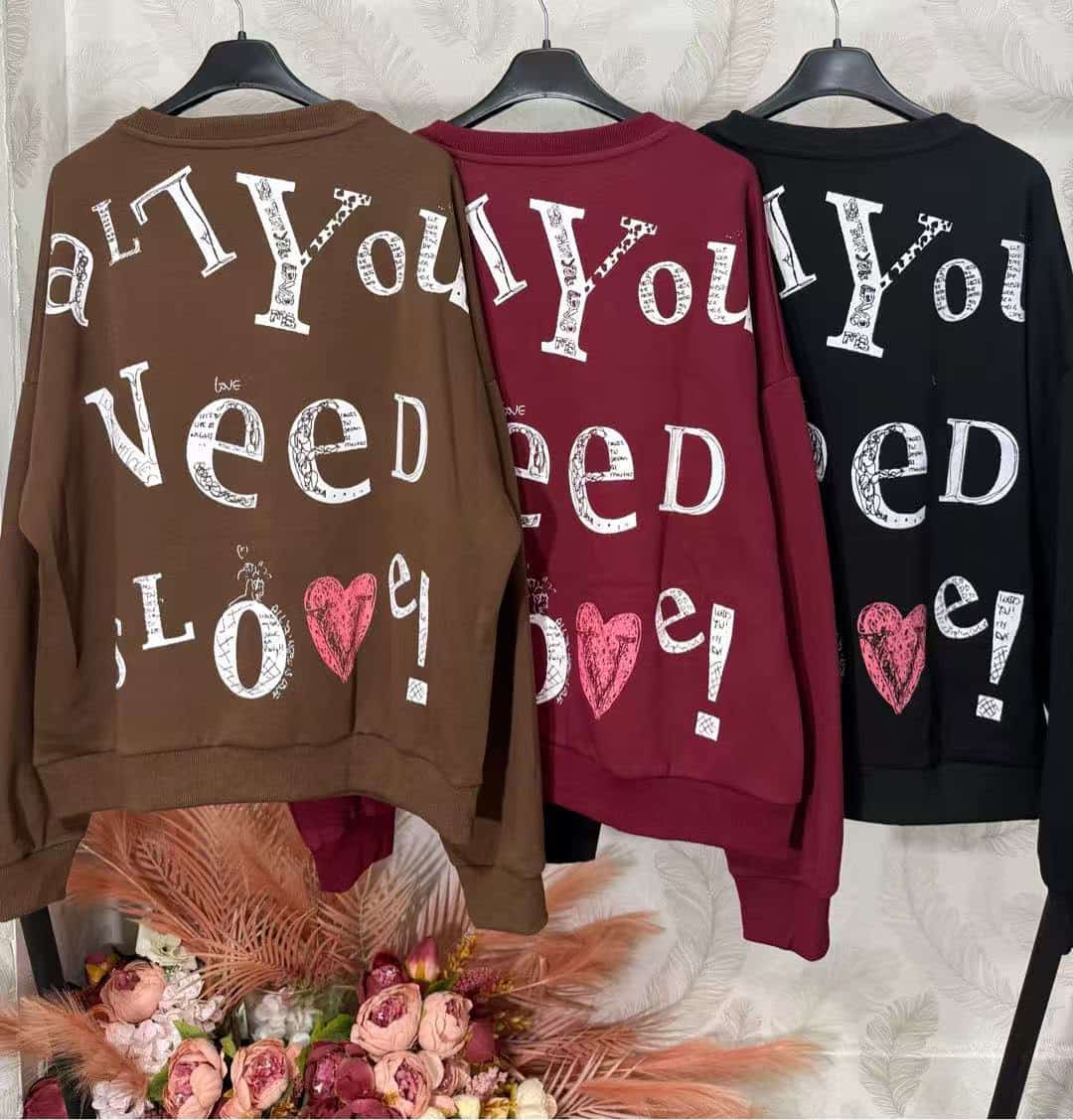 Sudadera Over Chic Choco - *PREVENTA