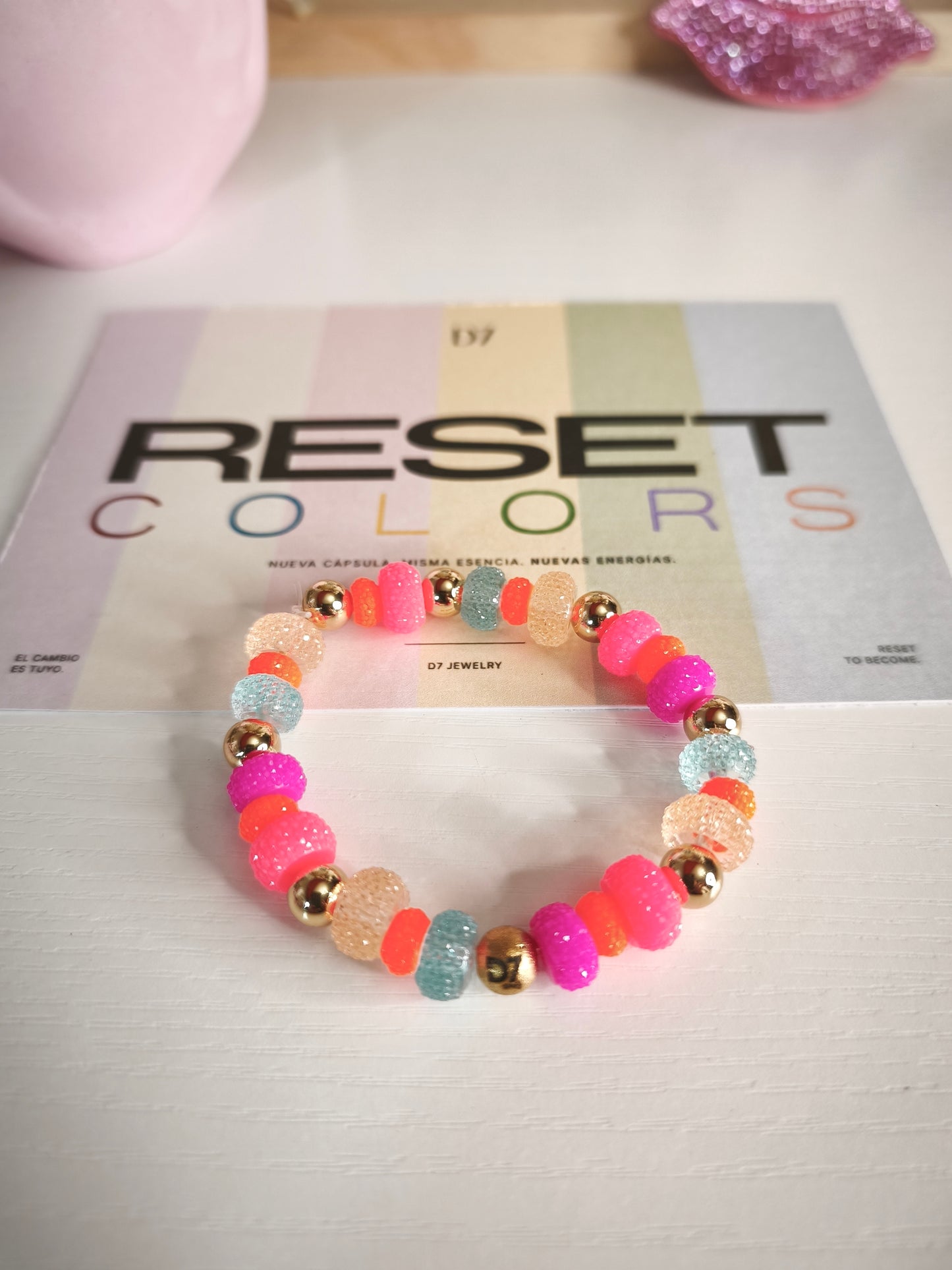 Pulsera C O L O R S - RESET x D7