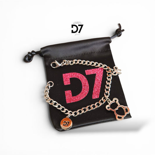 Pulsera Bear D7 Plata