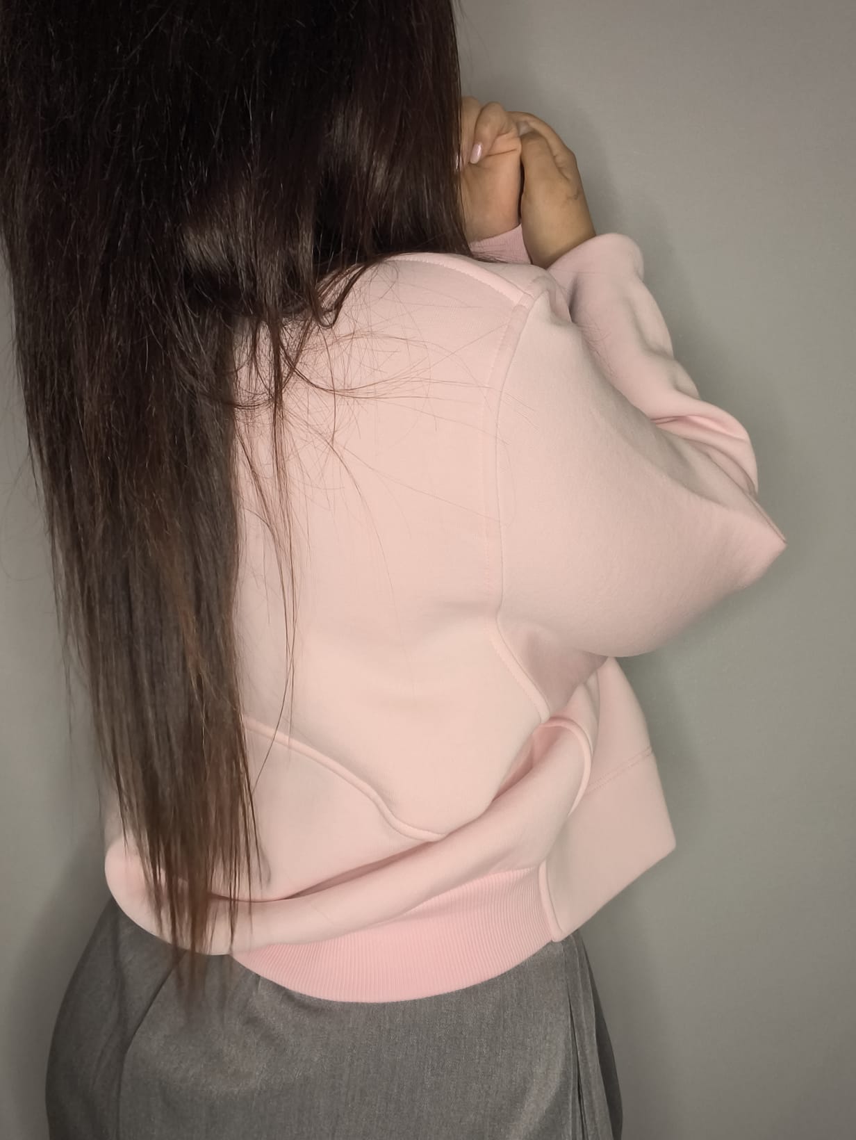 SUDADERA PASTEL LUMINA ROSA