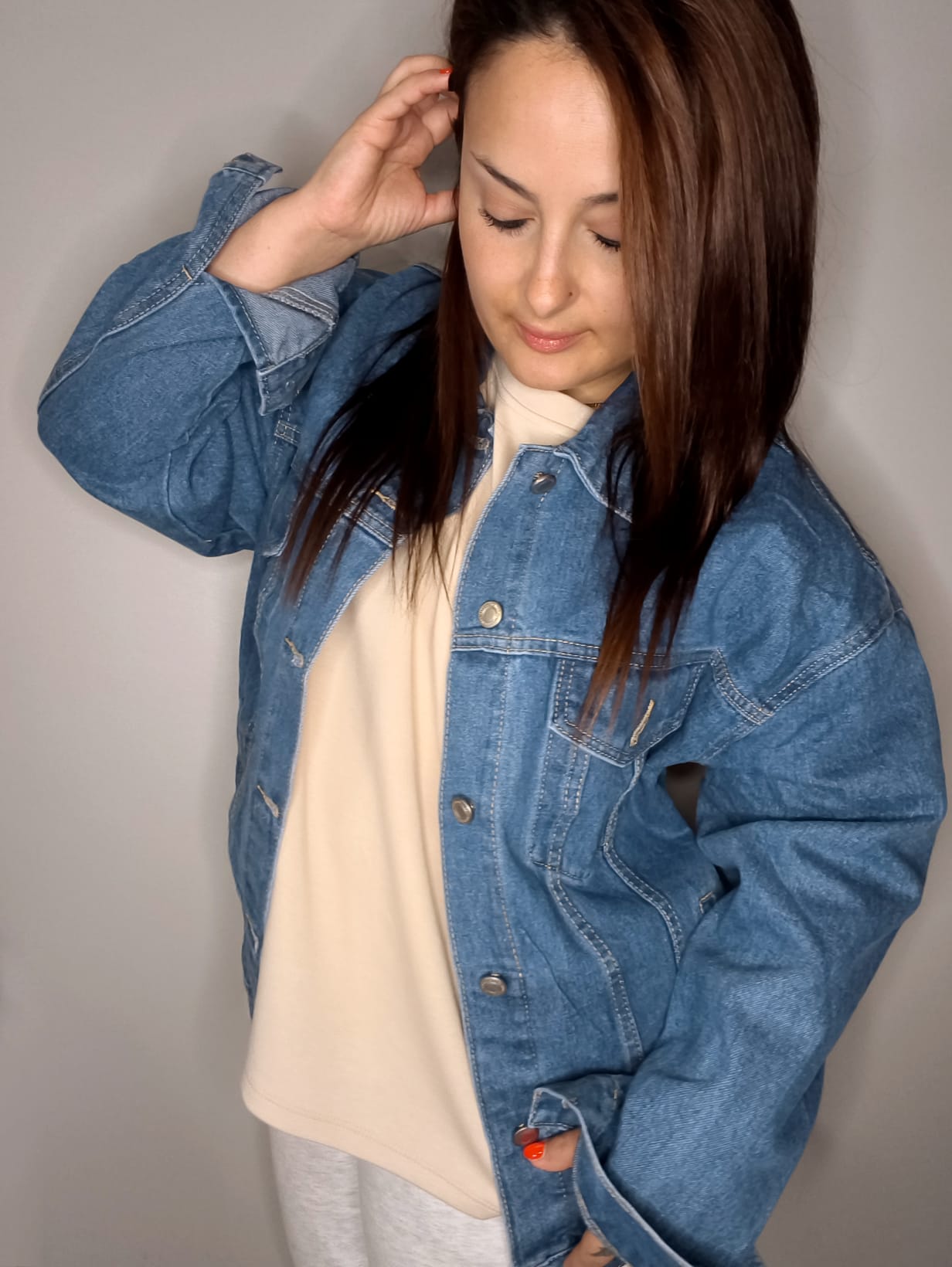 Chaqueta Ojo Lentejuelas Over