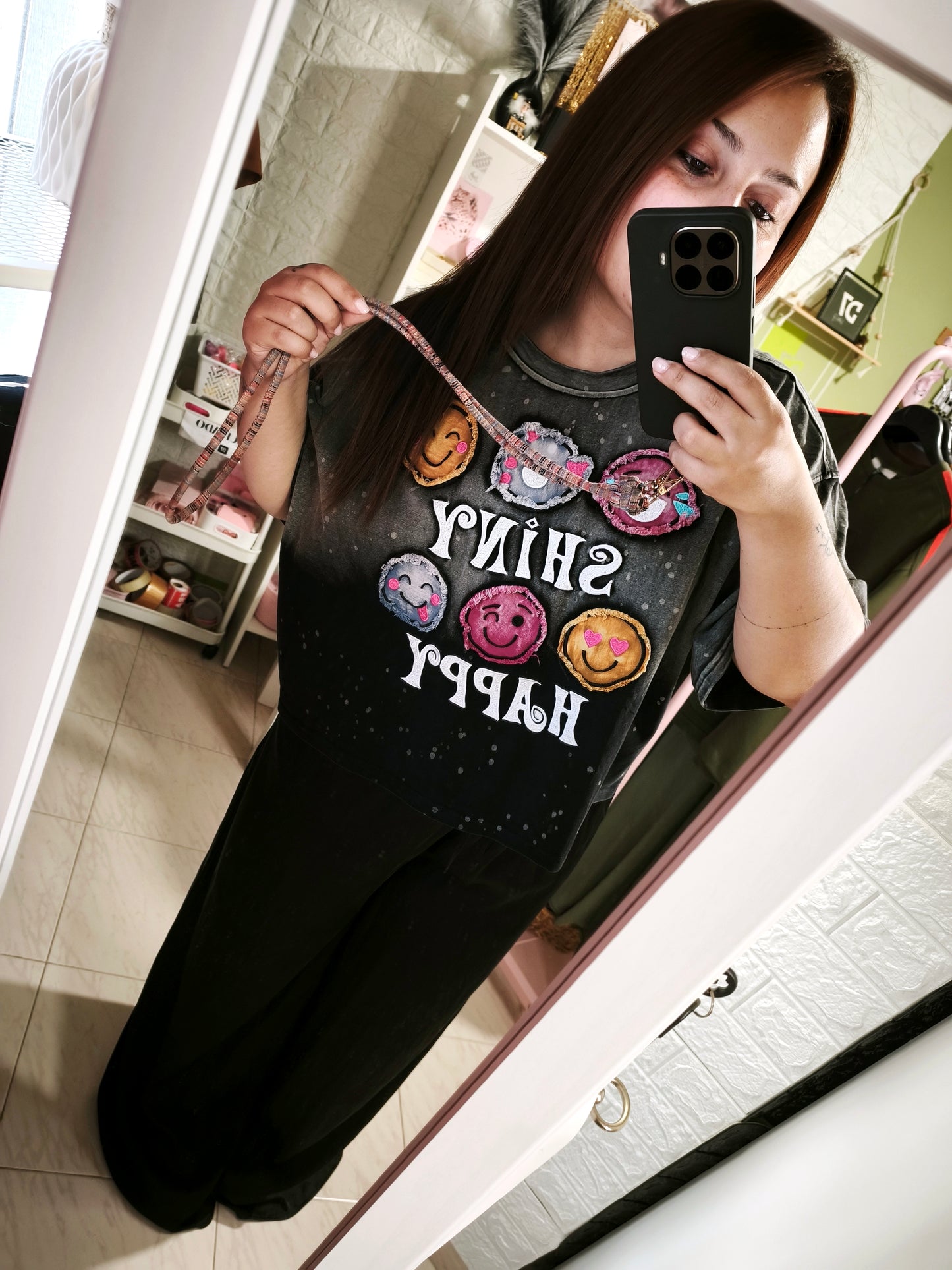 Camiseta SMILES MILANO OVERSIZE