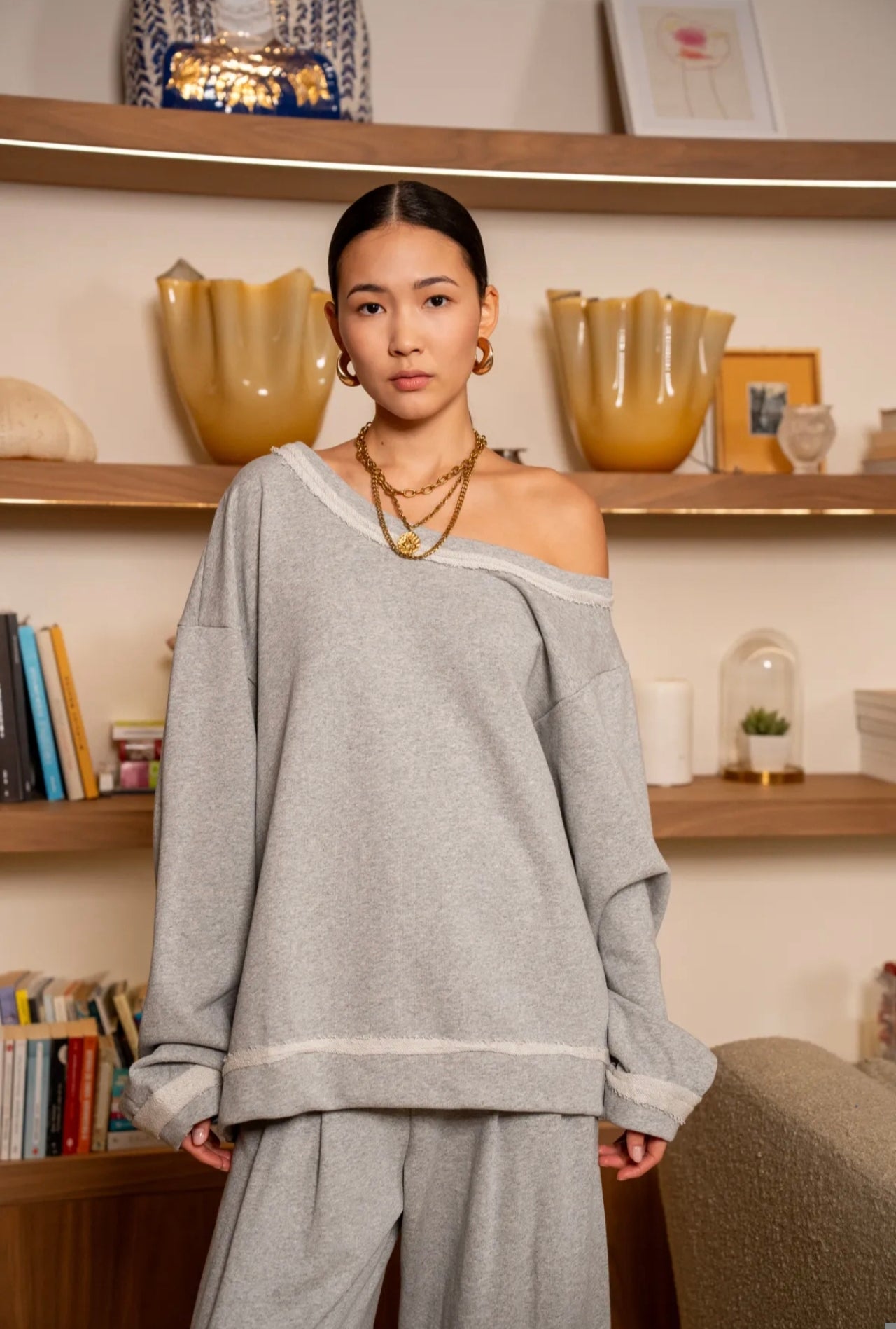 Sudadera Ensueño - Gris 🩶