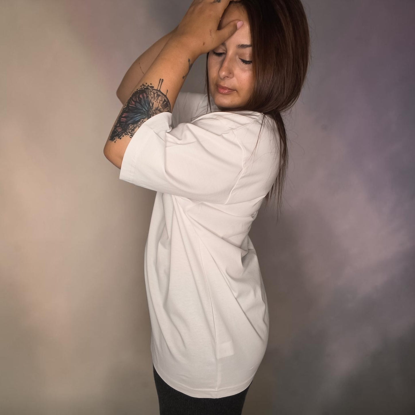 Camiseta Oversize Comfy Blanco - D7 Brand