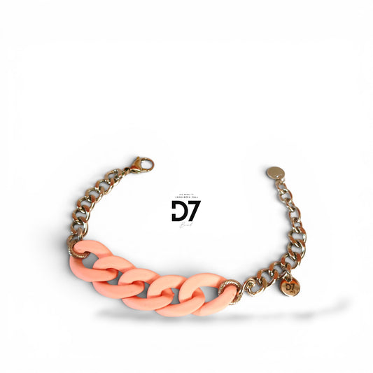 Pulsera COLORS ROSA PLATA - RESET x D7