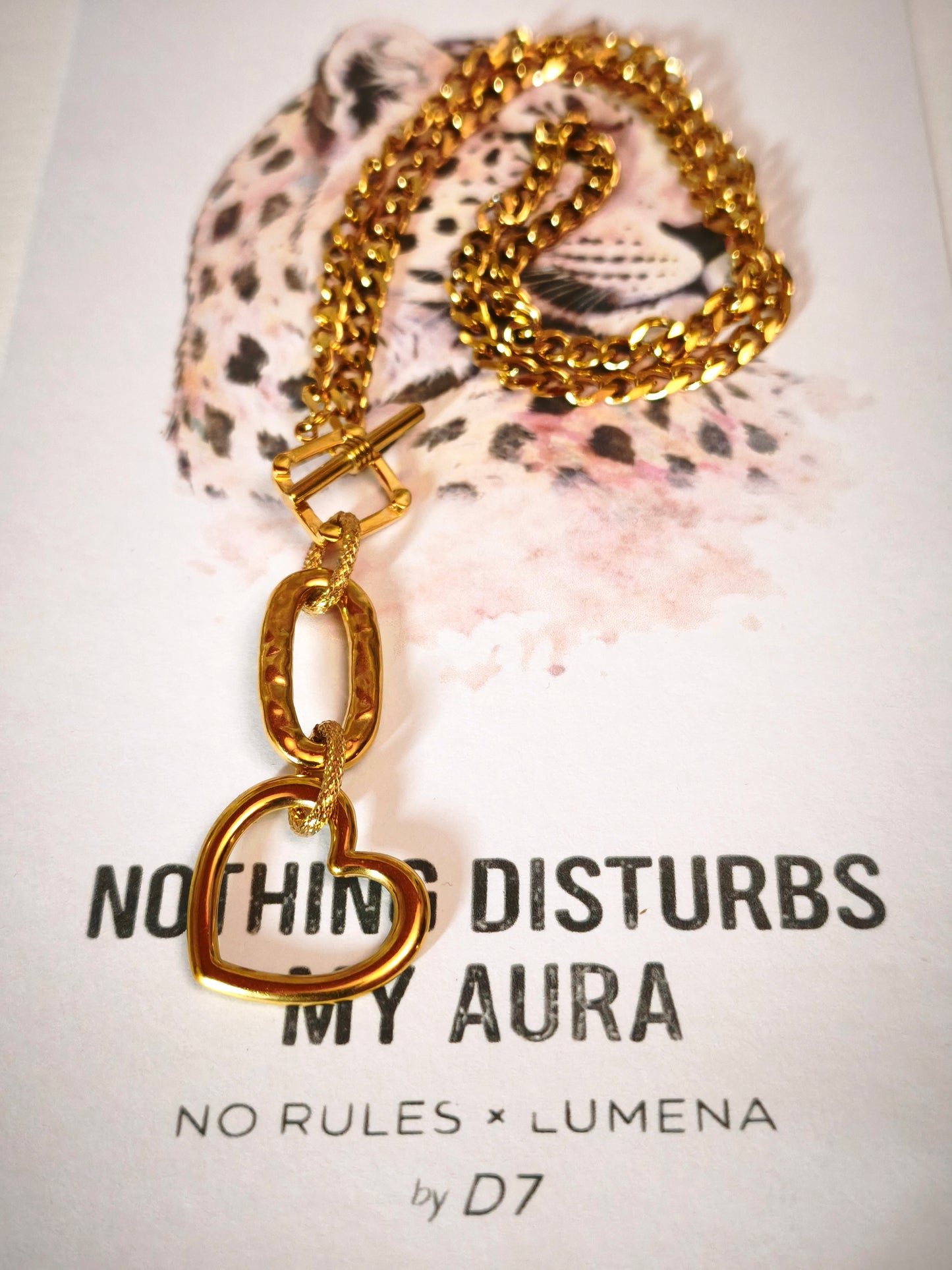 Collar Guardián Handmade Oro - NR x Lúmena