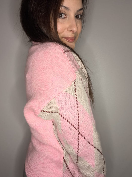 Jersey Bloom Gris Rosa 🩷 Beige