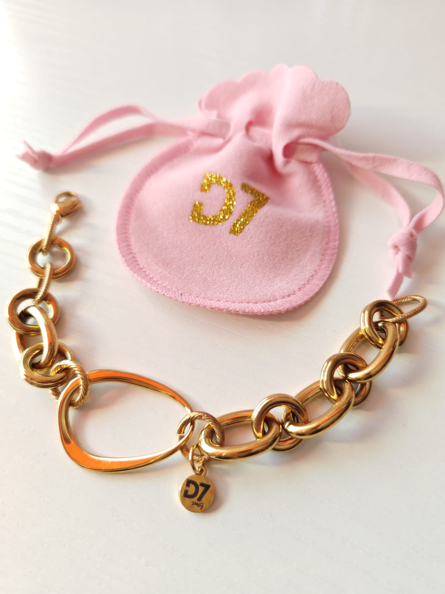Pulsera Gota Oro D7 - NR NO RULES