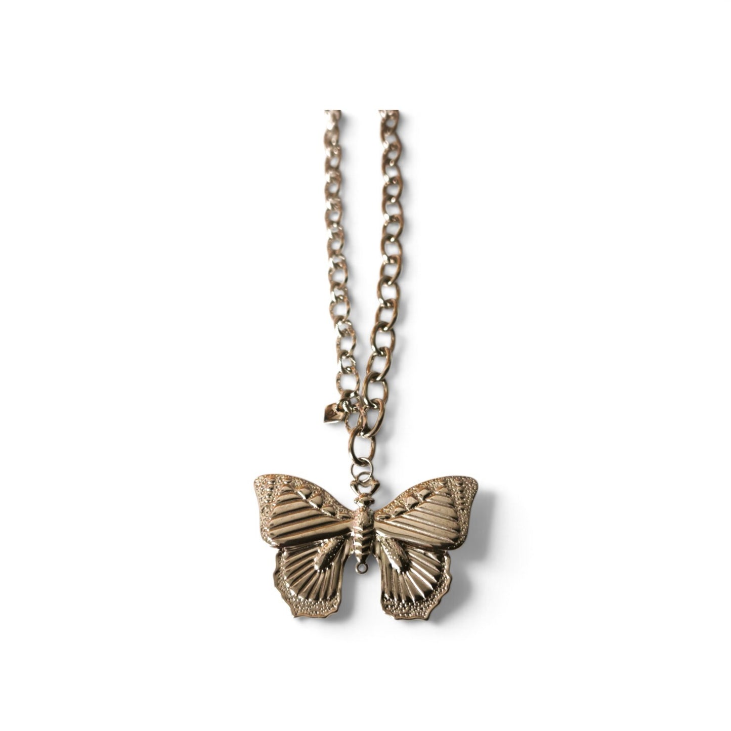 Collar Mariposa Plateada