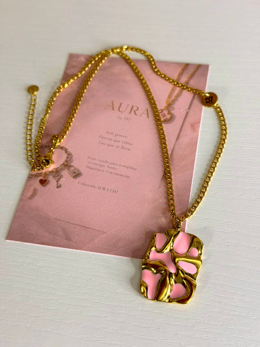 Collar Candy Rosa D7 – Colección AURA | D7