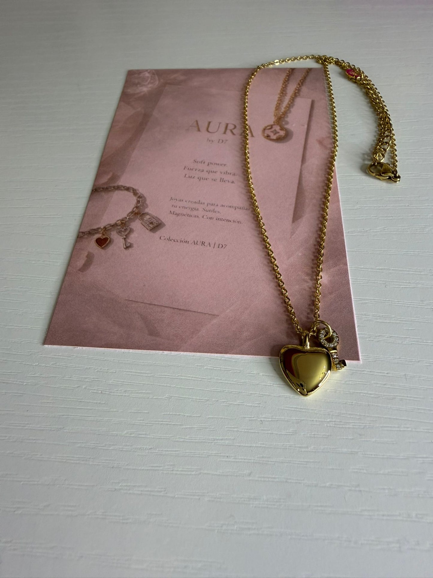 Collar Key Oro – Colección AURA | D7