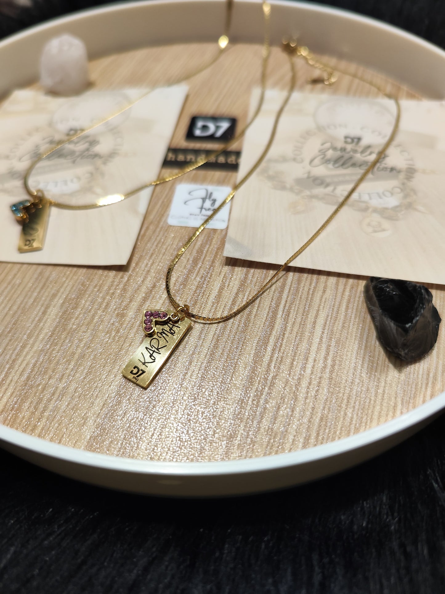 COLGANTE KARMA ORO Malla D7