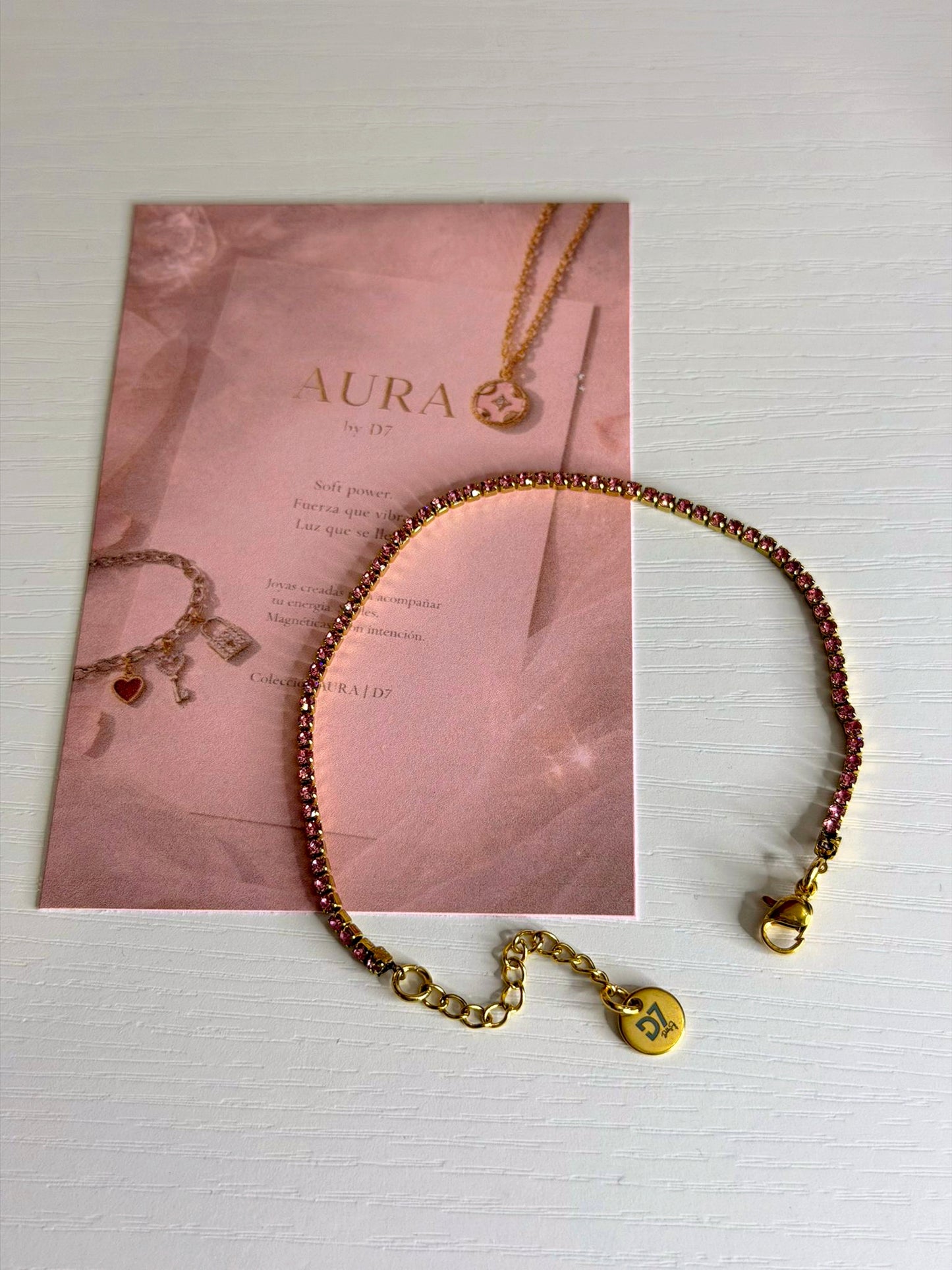 Pulsera Sugar Oro – Colección AURA | D7