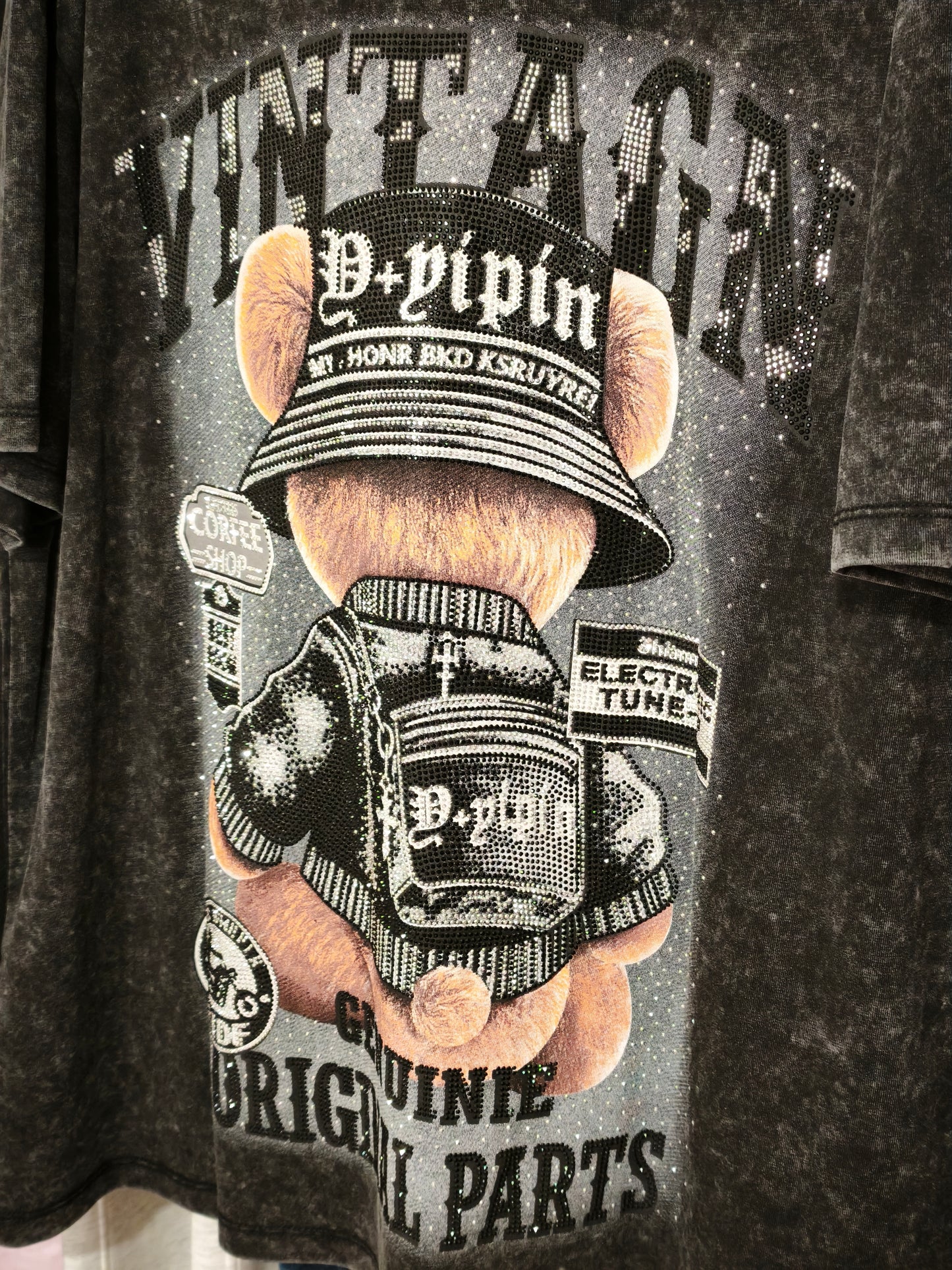 Camiseta Osito Street Negro 🖤